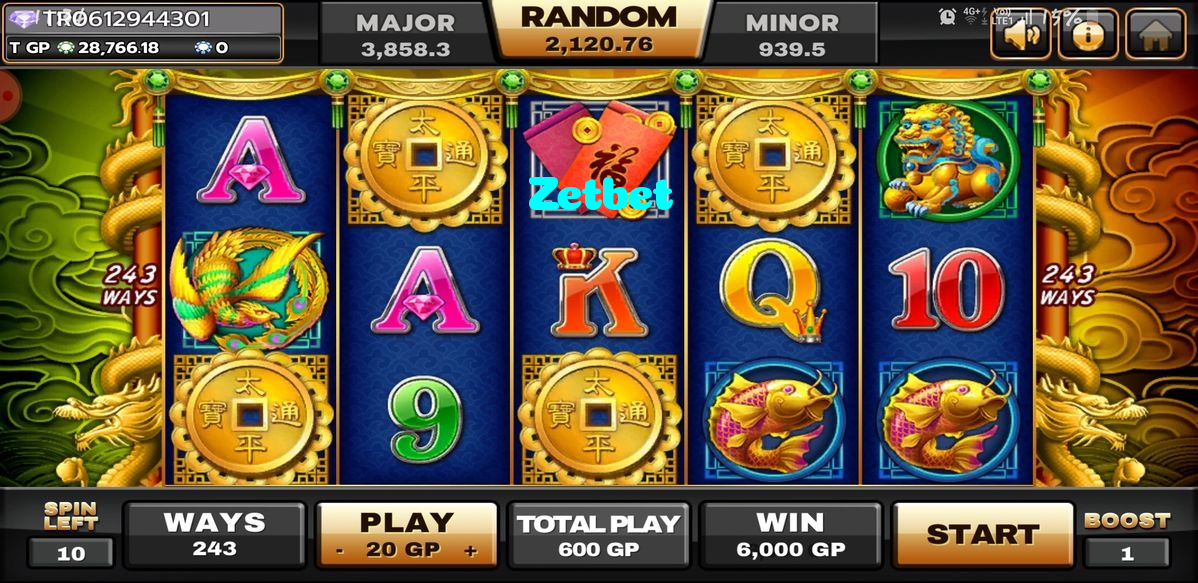 Zetbet casino presented on mobile device in Pakistan with slots and live games